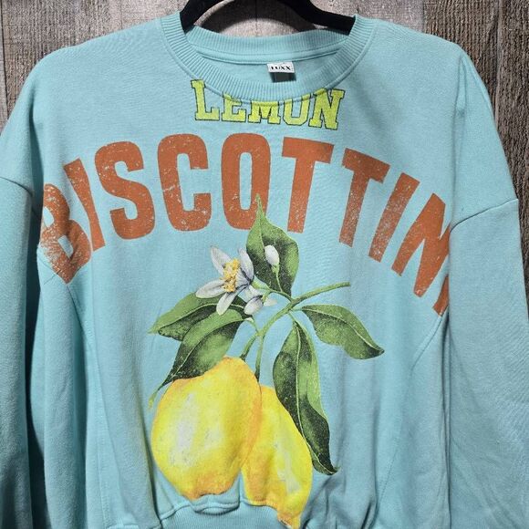 Threads of Luxx Lemon Biscottini Fleece Pullover - Picture 3 of 6